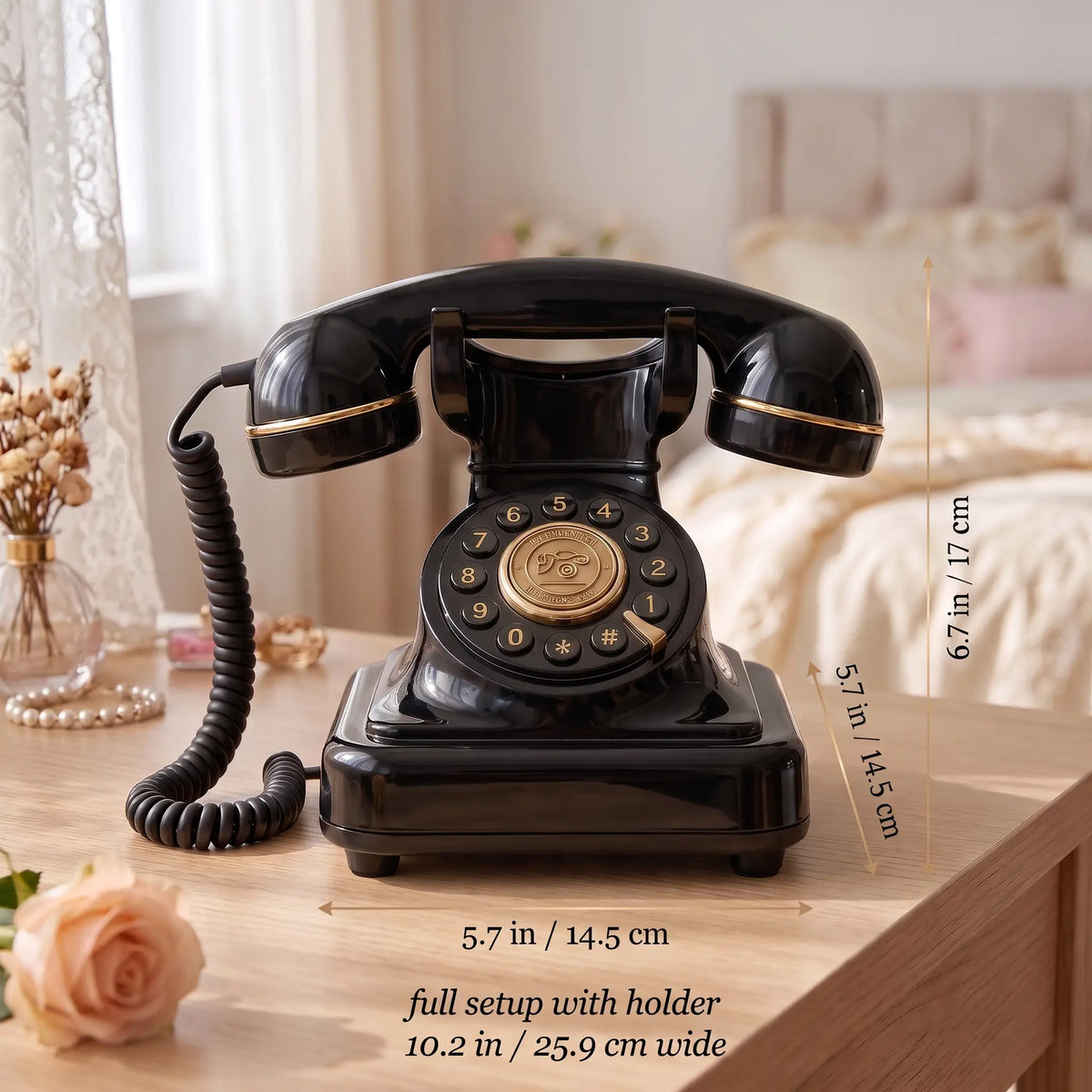 Retro Bluetooth Rotary Phone